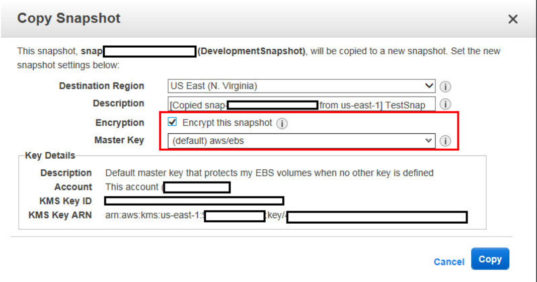 EBS Add Storage Snapshot