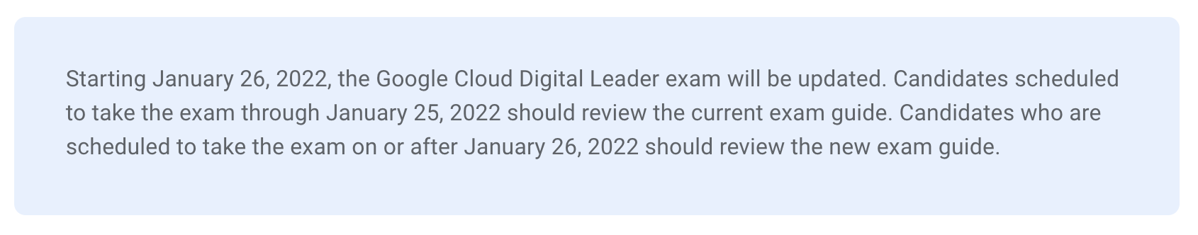 Cloud-Digital-Leader Zertifikatsdemo