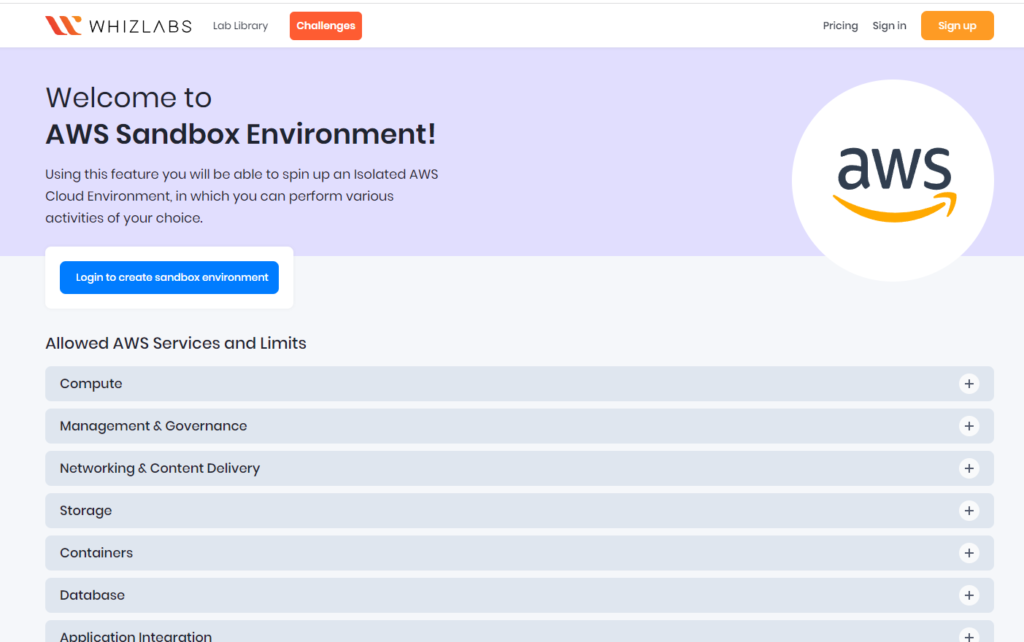What is sandbox in cloud computing? Whizlabs