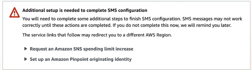 aws-cognito-for-cloud-applications-sms-configration