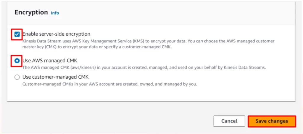 encryption-for-data-stream