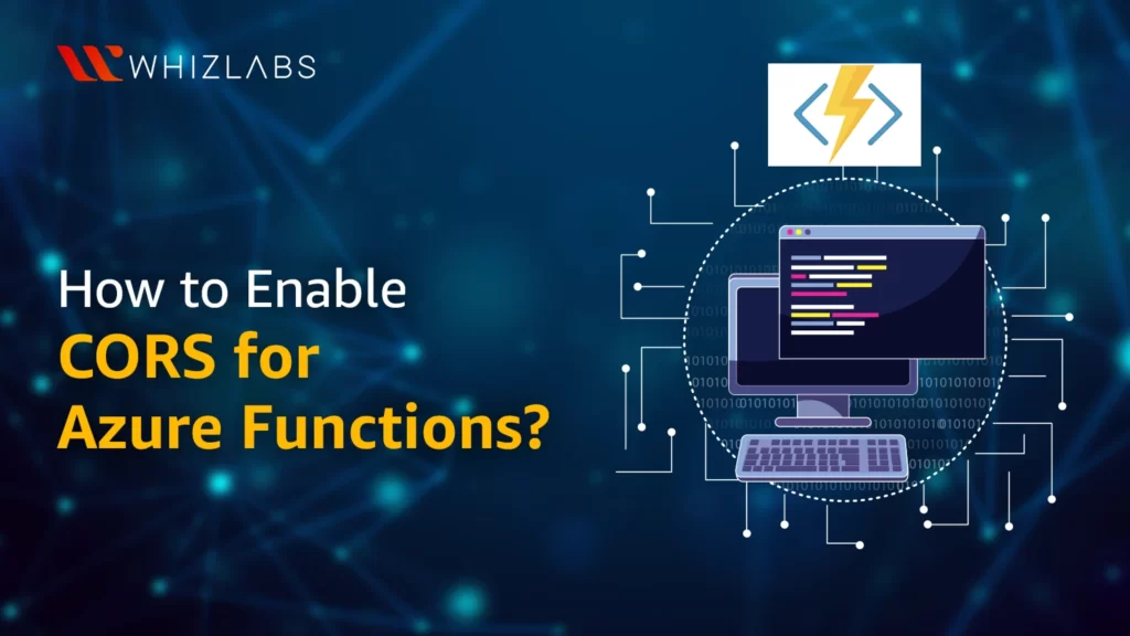 how to enable cors for azure functions